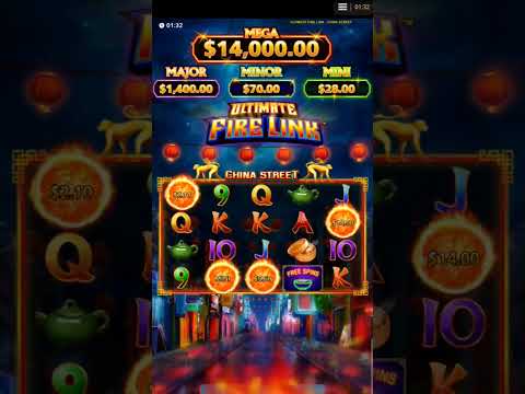 low rolling on slots again but big win on ultimate fire link #slots #vincefishandslots #bigwincasino