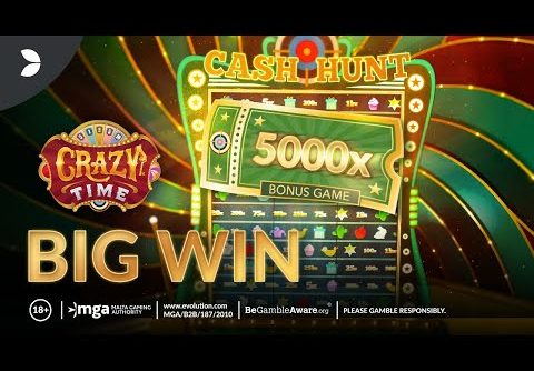 Crazy Time Big Win 5000x | Evolution