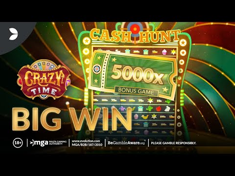 Crazy Time Big Win 5000x | Evolution