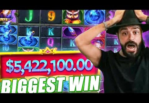 ROSHTEIN BIGGEST WIN ON NEW SLOT POWER OF MERLIN!