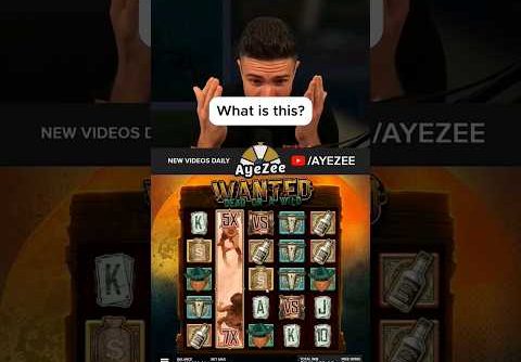 AyeZee get insane win?! comment which slot you like#ayezee #wantedgaming #wanteddeadorawild #shorts