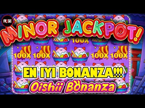 EN İYİ BONANZA BU !!! 😱 Oishii Bonanza 😱 YENİ Slot EPIC Big WIN! – Pragmatic Play