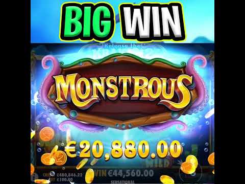 RELEASE THE KRAKEN 2 SLOT 🤑 SUPER BONUS MEGA BIG WINS 🔥 OMG MUST SEE‼️ #shorts