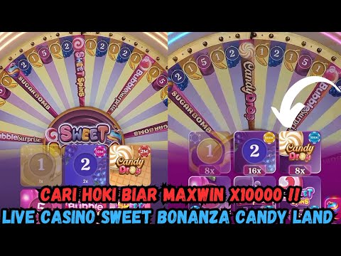 🔴LIVE CASINO !! MEGA WHEEL X500 vs SWEET BONANZA CANDYLAND !! LIVE SLOT GACOR HARI INI