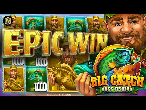 Big Catch Bass Fishing 🤑 Super Massive Win! 🤑 NEW Online Slot – EPIC Big WIN – Blueprint Gaming
