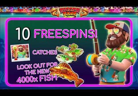 Best Hit 20 Free Spins  ‼️‼️ Bass Bonanza  Bonus, 🍀 , Mega Win