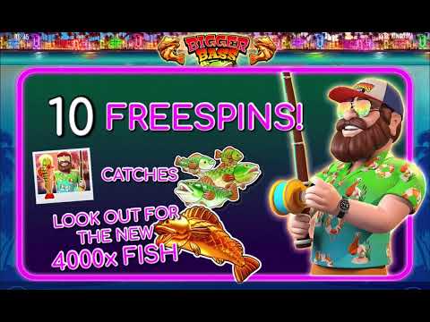 Best Hit 20 Free Spins  ‼️‼️ Bass Bonanza  Bonus, 🍀 , Mega Win