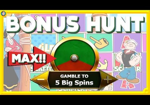 Online Slots with MAX BIG SPINS!! Slot Bonus Hunt