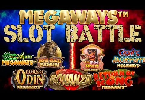 SUNDAY SLOT BATTLE – MEGAWAYS! Will it be Bob or Tom with the BIG WIN??