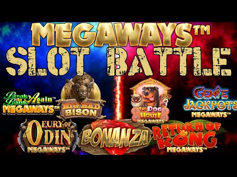 SUNDAY SLOT BATTLE – MEGAWAYS! Will it be Bob or Tom with the BIG WIN??