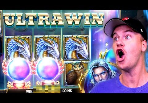 ULTRA BIG WIN ON RISE OF MERLIN BONUS!