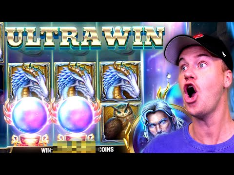 ULTRA BIG WIN ON RISE OF MERLIN BONUS!