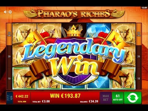 Pharao’s Riches slot “Legendary Win” – Gamomat