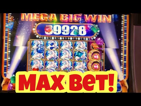 MAX bet MEGA SUPER BIG WIN! Mystical Unicorn slot machine