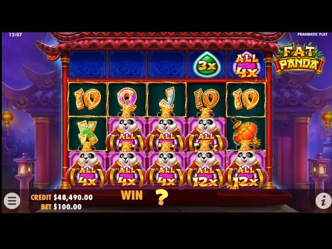 MAX WIN? FAT PANDA!! PRAGMATIC PLAY!! RECORD WIN!! 😱😱 @SLOTKINGDOM