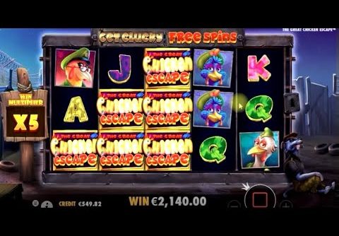 Pragmatic Play The Great Chicken Escape Big Win | Slot Games | HunnyPlay