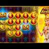 I CONNECTED TOP SYMBOL On NEW WISDOM OF ATHENA SLOT!! (HUGE MULTIS)