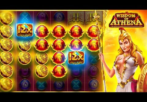 I CONNECTED TOP SYMBOL On NEW WISDOM OF ATHENA SLOT!! (HUGE MULTIS)