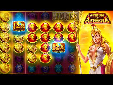 I CONNECTED TOP SYMBOL On NEW WISDOM OF ATHENA SLOT!! (HUGE MULTIS)