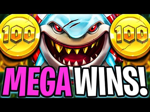 RAZOR SHARK SLOT 🦈 EPIC BONUS HUNT 🔥 DROPS HUGE GOLDEN COINS & MULTIPLIERS OMG‼️