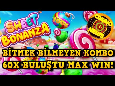 SWEET BONANZA ~ 60 ÇARPANLA GELEN VURGUN !!! #sweetbonanza #bonanza #bigwin #slot