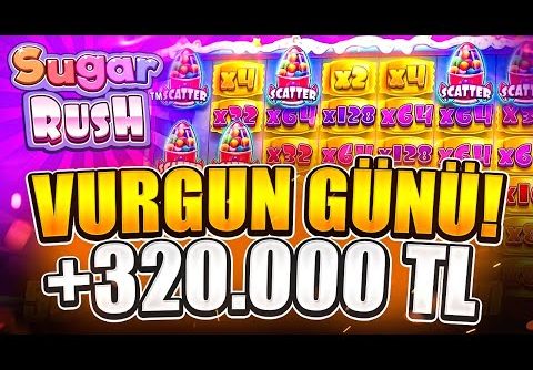 SUGAR RUSH | SUGARDAN UZUN SÜRE SONRA EFSANE ÖDEME AÇIK YAKALADIK | Big Win