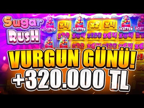 SUGAR RUSH | SUGARDAN UZUN SÜRE SONRA EFSANE ÖDEME AÇIK YAKALADIK | Big Win