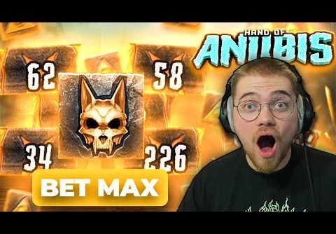 HUGE WIN On Hand OF Anubis SLOT !!! (BONUS BUY)