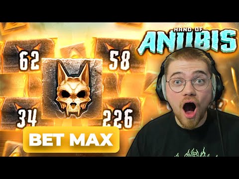 HUGE WIN On Hand OF Anubis SLOT !!! (BONUS BUY)