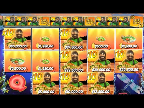 BIG BASS BONANZA HOLD AND SPINNER – 8 FISHERMAN 10 X MULTIPLIER IN 10 SPINS – HUGE WIN ONLINE SLOT