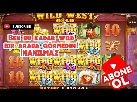 Wild West Gold Rekor Kovboylar Efsane Fulledi Efsanevi bir slot Big win