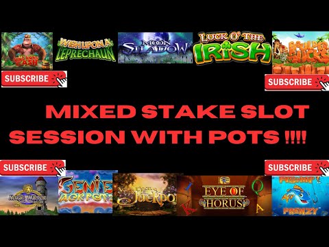 💥 SLOT SESSION 💥 FISHING FRENZY, EYE OF HORUS & MORE BIG WIN & POT BONUS  ? #bigwin