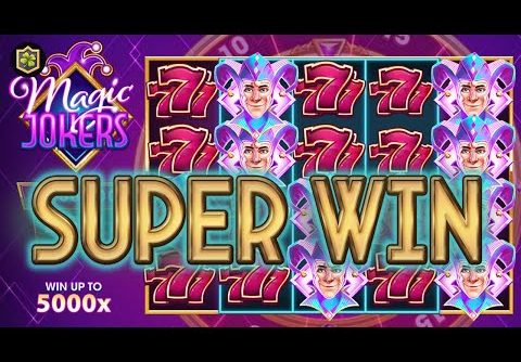 Golden Booty Bonanza: Epic Big Win on Magic Jokers New Online Slot from Slingshot Studios!