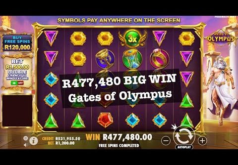 BIG WIN R477,480 Dreamland Win on Gates of Olympus Slot Game