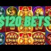 Slot Casino Wins / $120 Bets / Blazing Mammoths / BetMGM