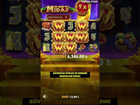 The Hand Of Midas Big Win #slot #shorts