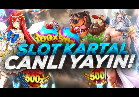 🔴Slot Kartal 🔴 Big Win Kovalıyoruz🔴HEDEF MAX WIN!!! #gatesofolympus #slot #blackjack #slotizle