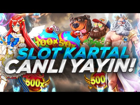 🔴Slot Kartal 🔴 Big Win Kovalıyoruz🔴HEDEF MAX WIN!!! #gatesofolympus #slot #blackjack #slotizle