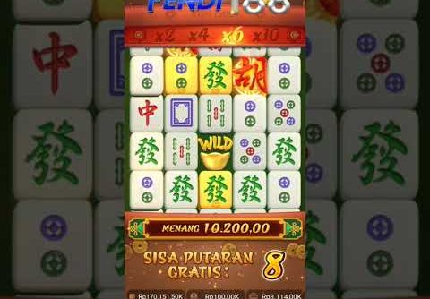 MAHJONG WAYS 1❗️FULL SYMBOL BIG WIN 17 JT BET 100K #shorts #mahjongways1 #slotgacorpgsofthariini