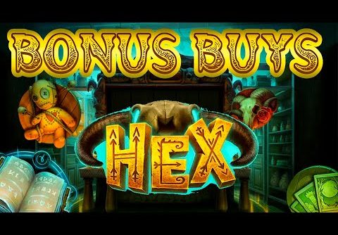 *BONUS BUYS* ON HEX SLOT 💥 BUT CAN WE GET A BIG WIN? 🎰🎰