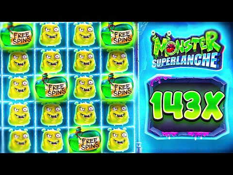 MY BIGGEST WIN On MONSTER SUPERLANCHE!! (RARE 143X MULTI)