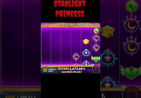 Starlight Princess 😱132X MEGA😱  #slotoyunlarıizle #short #shorts #yüksekkazanç #casino #slot