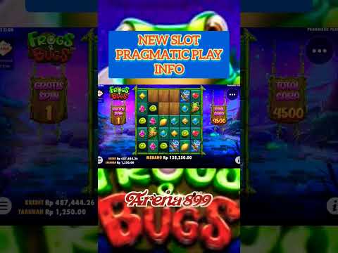 FROGS & BUGS PRAGMATIC PLAY | NEW SLOT #arena #jphunterslot #bigwin #sensational #review #shorts