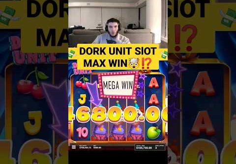 trainwreck Insane Win On Dork Unit Slot #trainwreckstv #shorts #casinoonline #casino #gambling