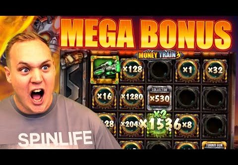 HUGE WIN ON MONEY TRAIN 3! (Insane Potential)