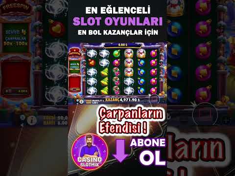 SLOT OYUNLARI | 🎅 SANTA’S GREAT GİFTS 🎅 [ BİG WİN ] #shorts   #short