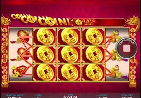 Big Win on Coin! Coin! Coin! Slot Machine from Playtech