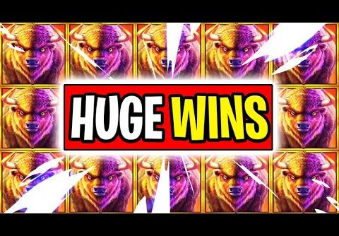 BUFFALO KING MEGAWAYS SLOT 🔥 HUGE BIG WINS €5.000 MAX BET BONUS BUYS‼️