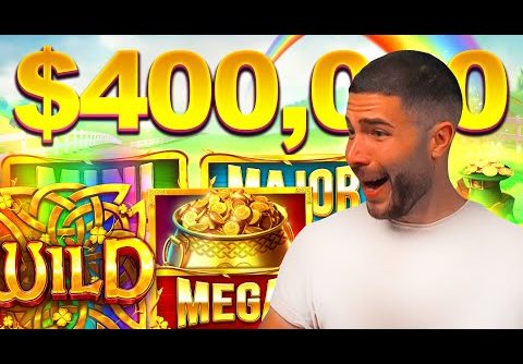 $400,000 SESSION ON NEW SLOT – WILD RICHES MEGAWAYS