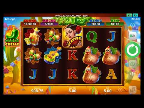 GREEN CHILLI SLOT BOOONGO MEGAPARI PROMO CODE FREESPIN